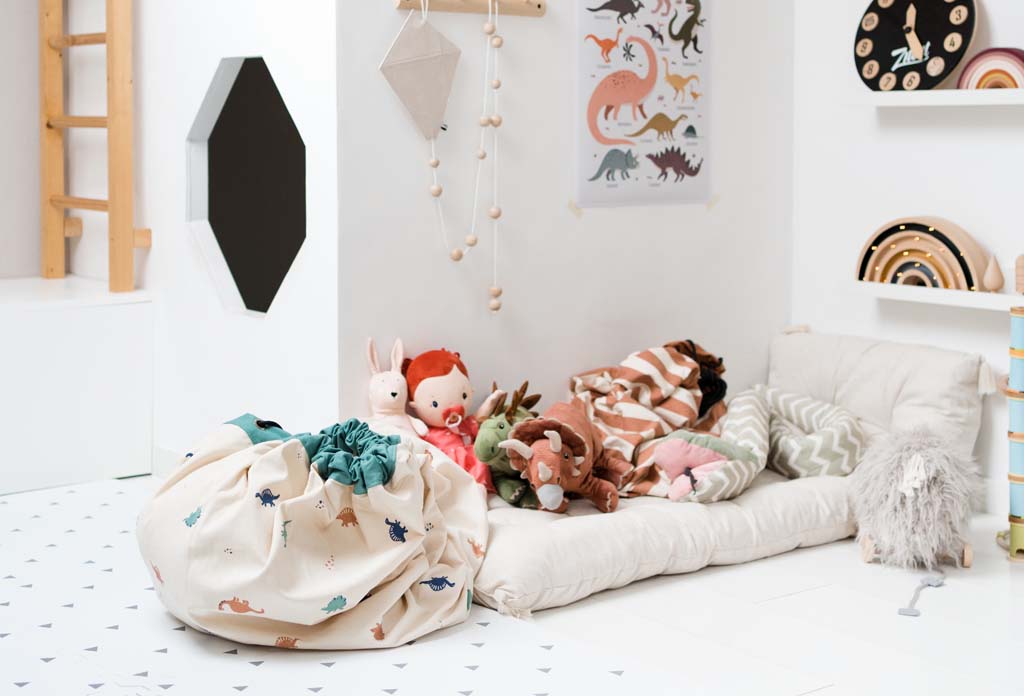 Play&Go Speeldeken /Opbergzak Dino