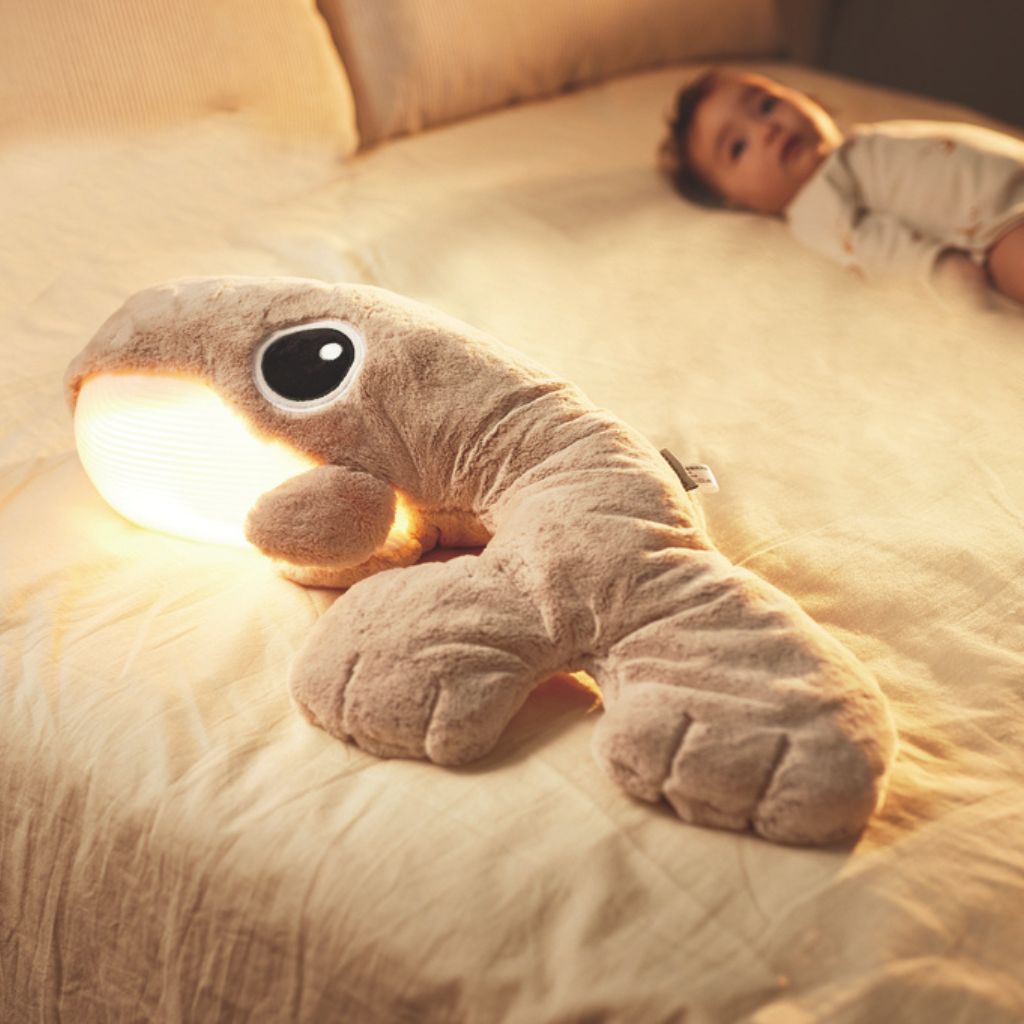 Topbright Slaapknuffel Soothing Whale beige