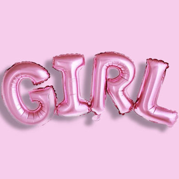 JEP! Folieballon Girl Pink