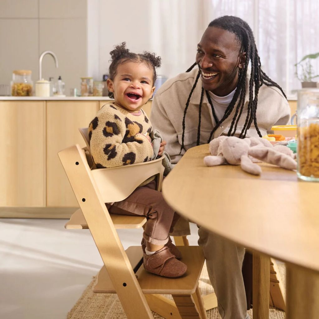 Stokke® Eetstoel Tripp Trapp® + Baby Set² Naturel