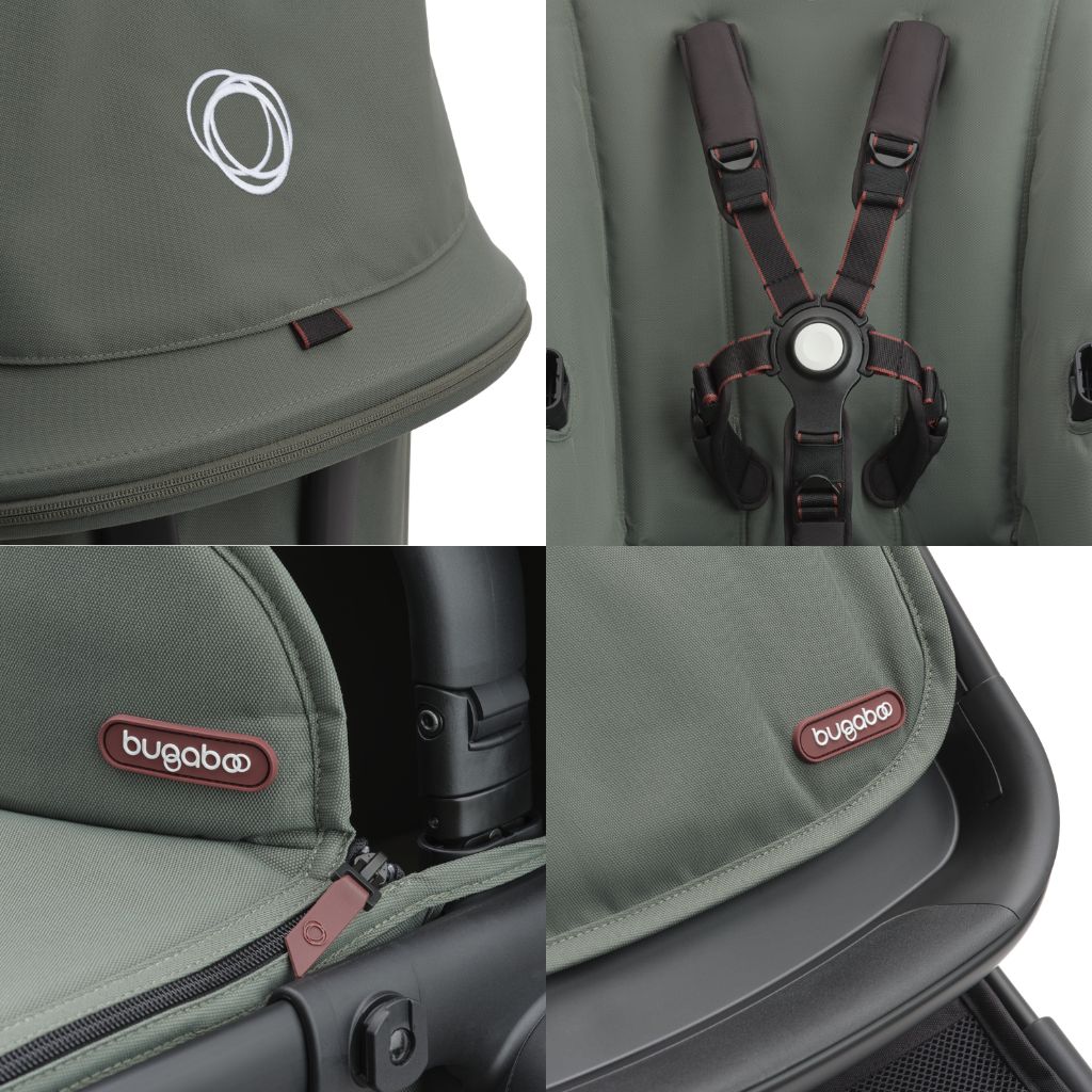 Bugaboo Poussette 2-en-1 Fox Cub Vert Forêt