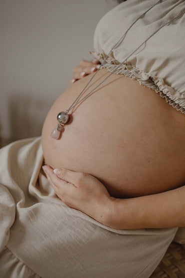 Bola Halsketting Bola Amethist Silver