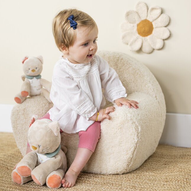 Nattou Peluche Mila, Lana & Zoe - Chat Lana 30 cm