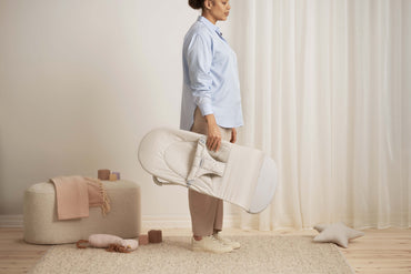 BabyBjörn Relax Balance Soft Lichtbeige Jersey Tri Fabric