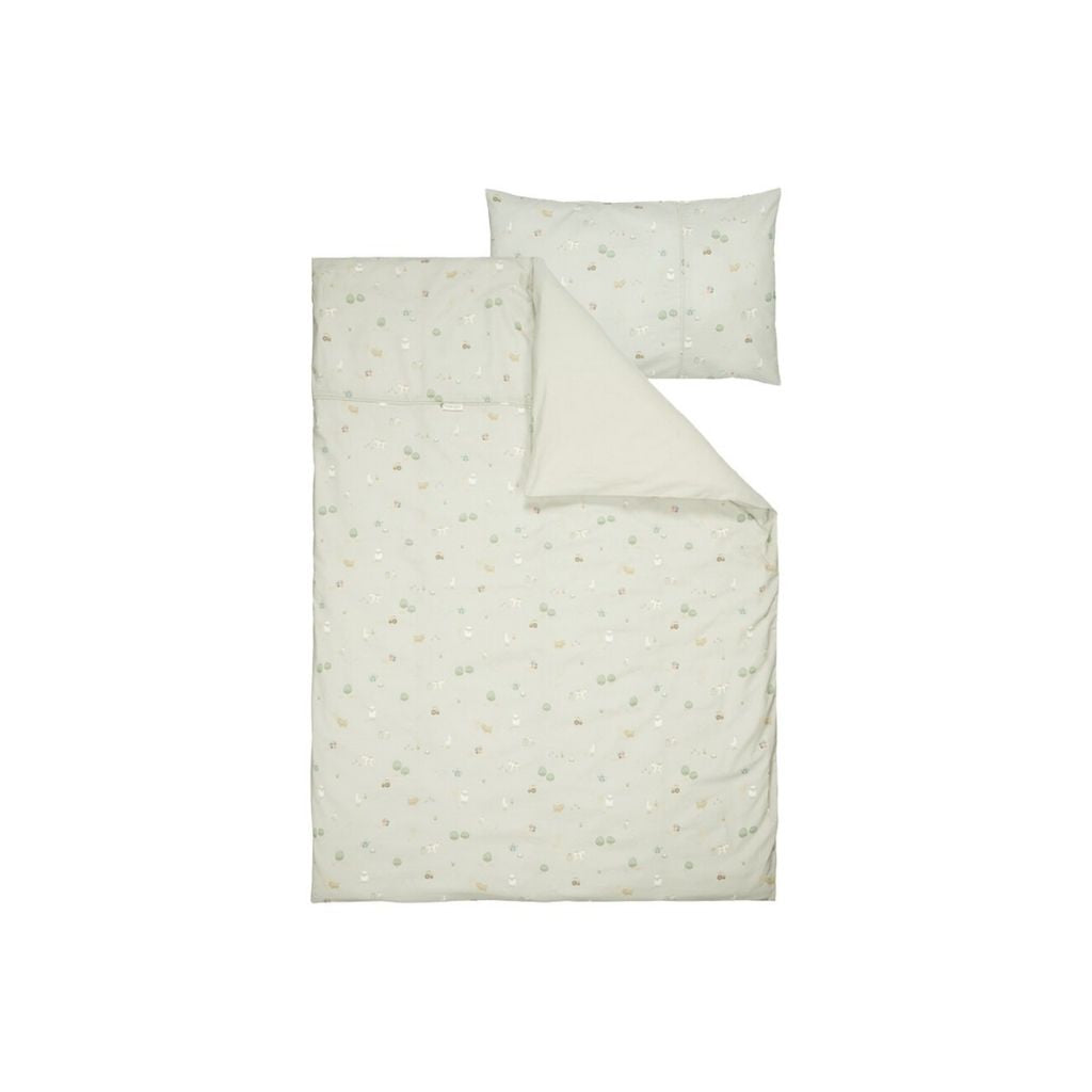 Little Dutch Housse de couette pour lit Little Farm Olive Green
