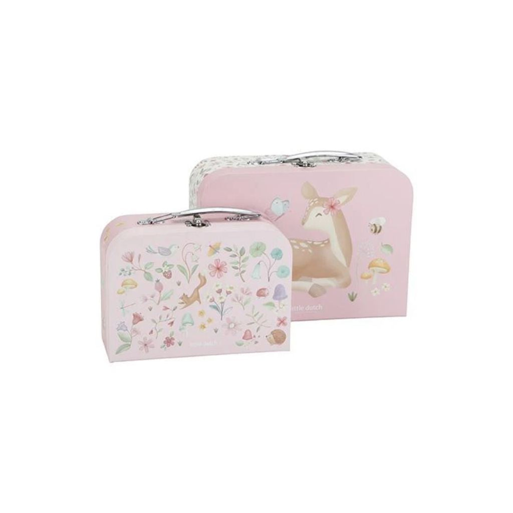 Little Dutch Mallette Fairy Garden Pink - 2 pièces
