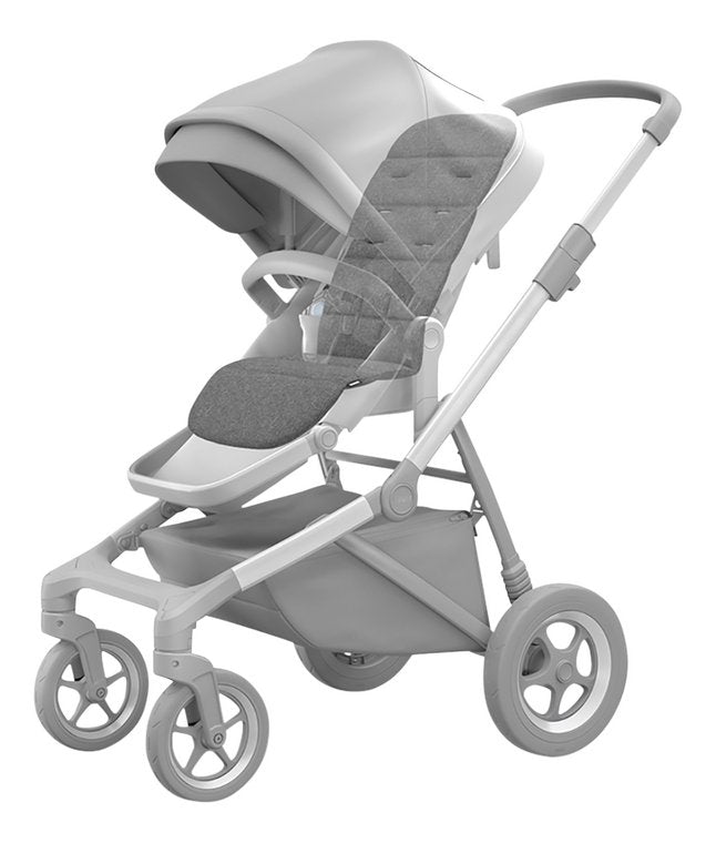 Thule Inlegkussen Sleek grey melange