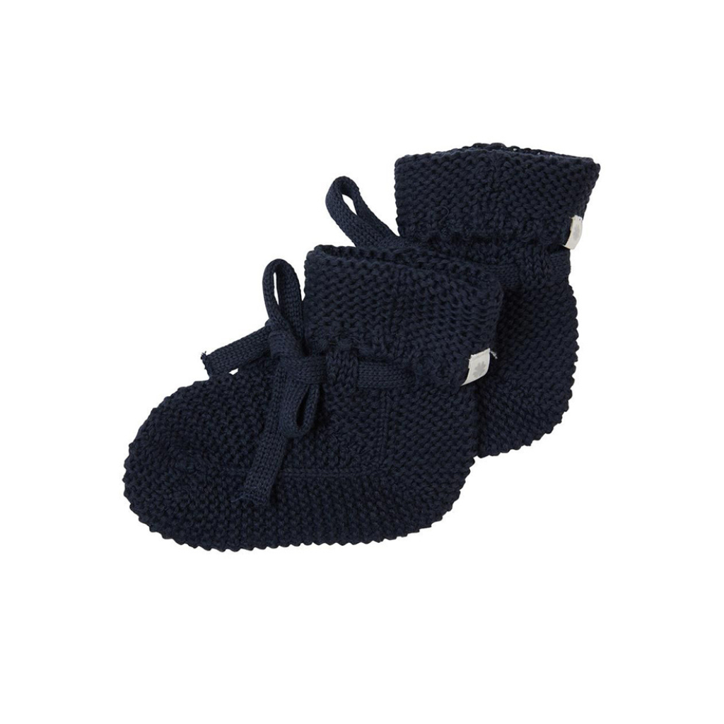 Noppies Paire de chaussettes Booties Knit Nelson 0 à 12 m Navy