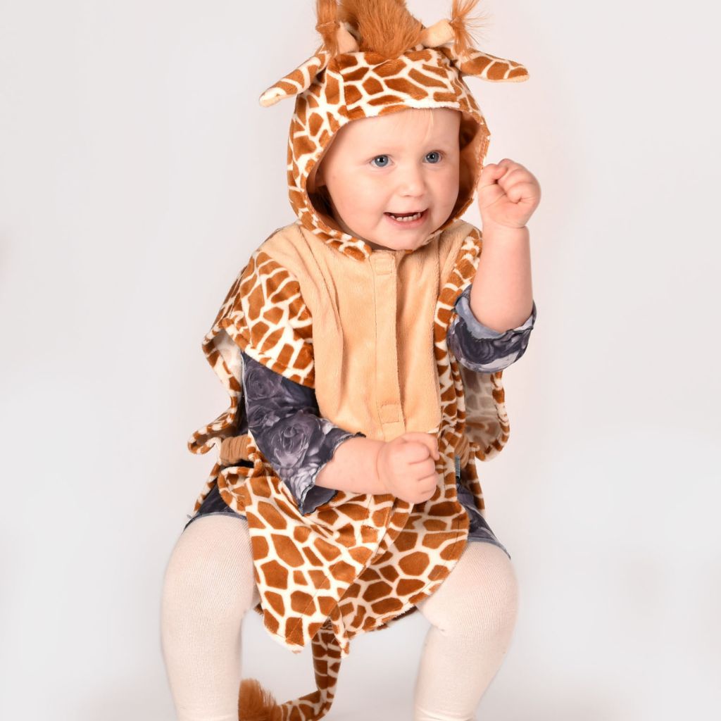 Den Goda Fen Mini Cape Girafe taille 86-110 - 1-4 ans