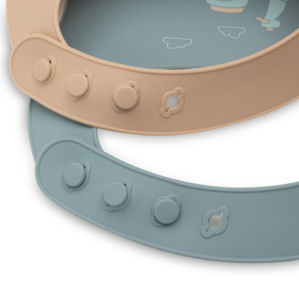 Jollein Slabbetje On The Go - 2 stuks