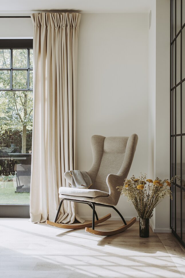 Quax Fauteuil à bascule De Luxe Clay