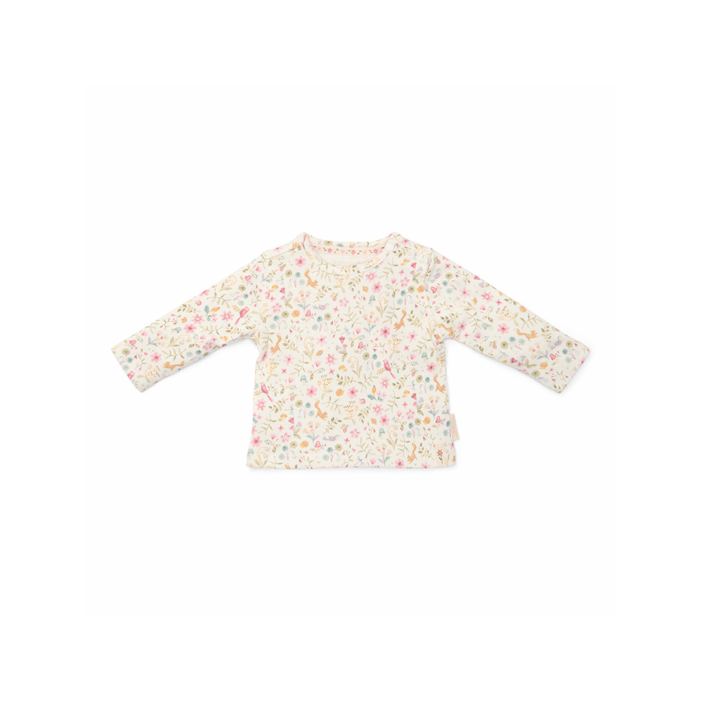 Little Dutch T-shirt met lange mouwen Fairy Garden White
