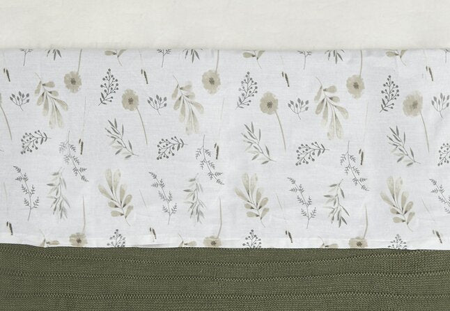 Jollein Drap pour lit Wild Flowers