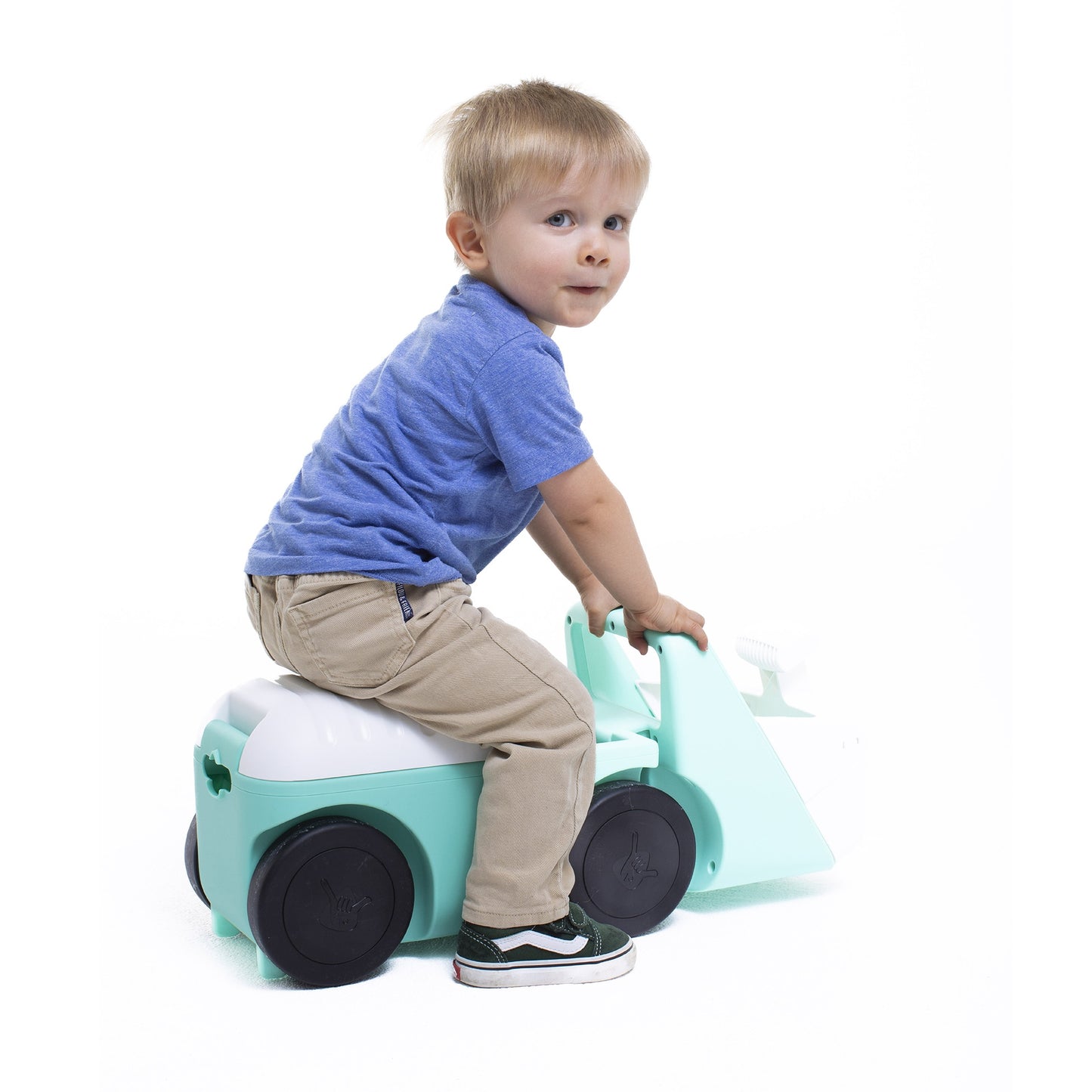 Chillafish Blockie mijn eerste vierwieler munt