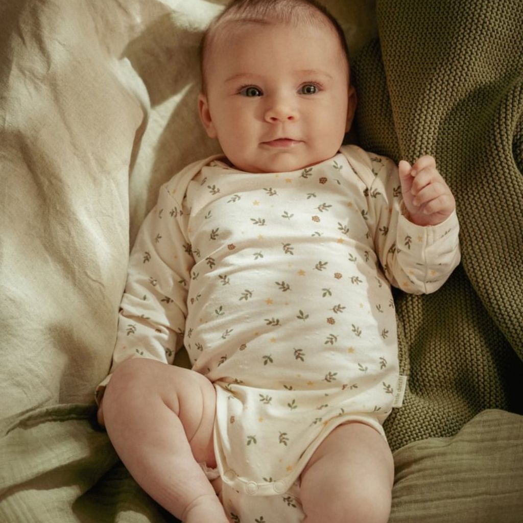 Little Dutch Romper lange mouw Little Christmas 50/56 - 2 stuks