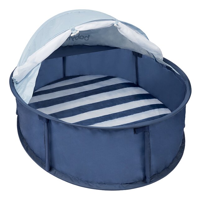 tente anti uv bebe Babymoov Tente anti-UV Babyni Marinière bleu/blanc
