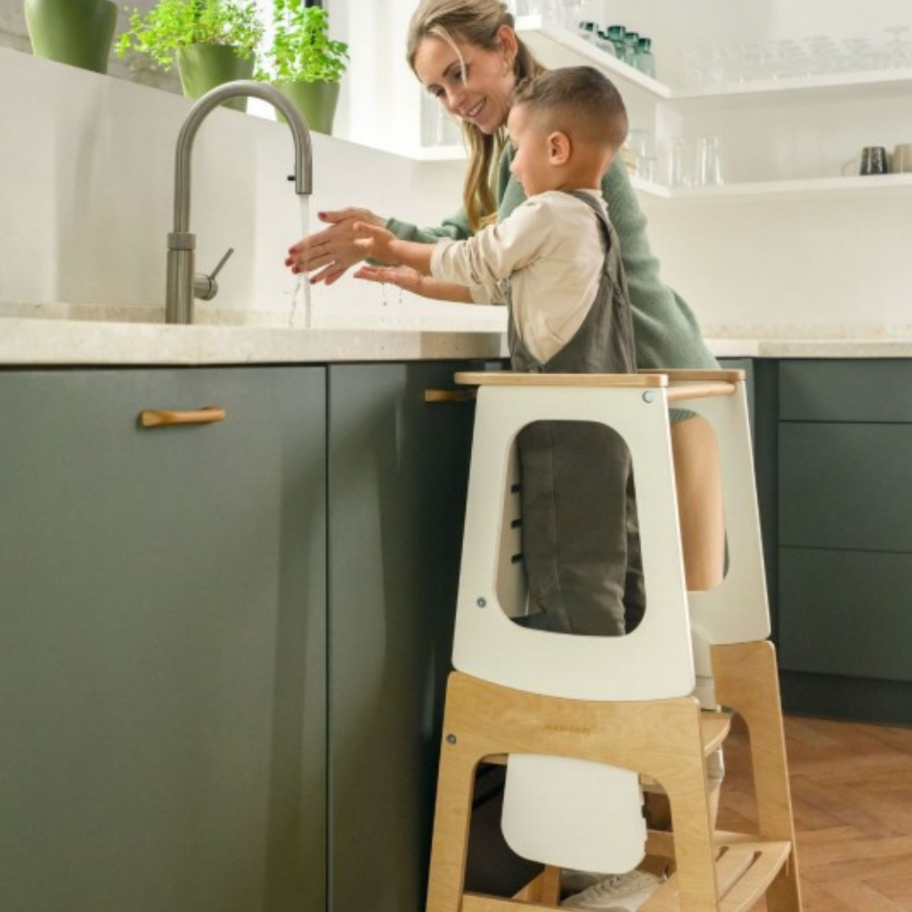 Maxi-Cosi Siège pour bébé Tour d'apprentissage Toucan 3-en-1 Natural Wood