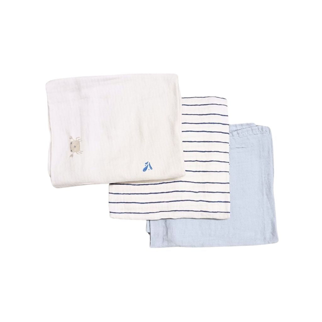 Dreambee Essuie tetra Billie gris/beige - 3 pièces