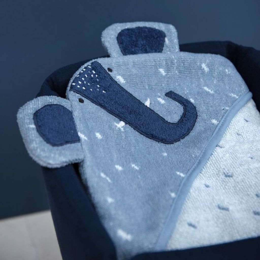 Trixie Badcape Animals Mrs. Elephant blauw