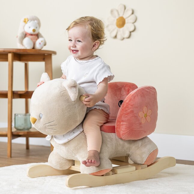 Nattou Schommelpaard Mila, Lana & Zoe - Poes Lana