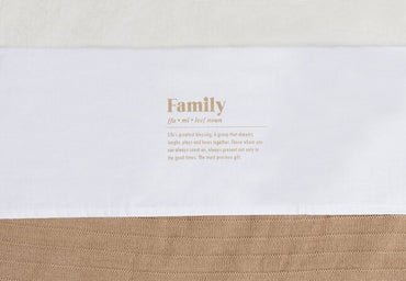 Jollein Laken voor bed Family wit