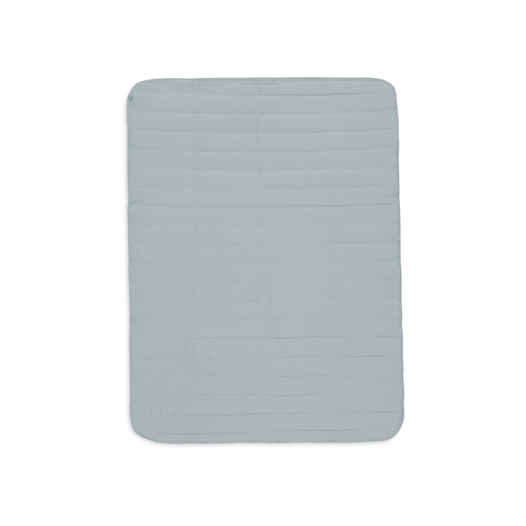 Jollein Deken voor wieg Velvet Rib Sea Green 75 x 100 cm