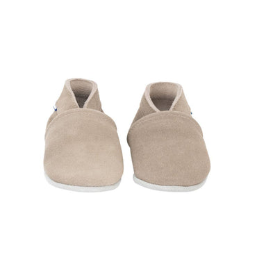Stabifoot Chaussons en cuir antique niquel