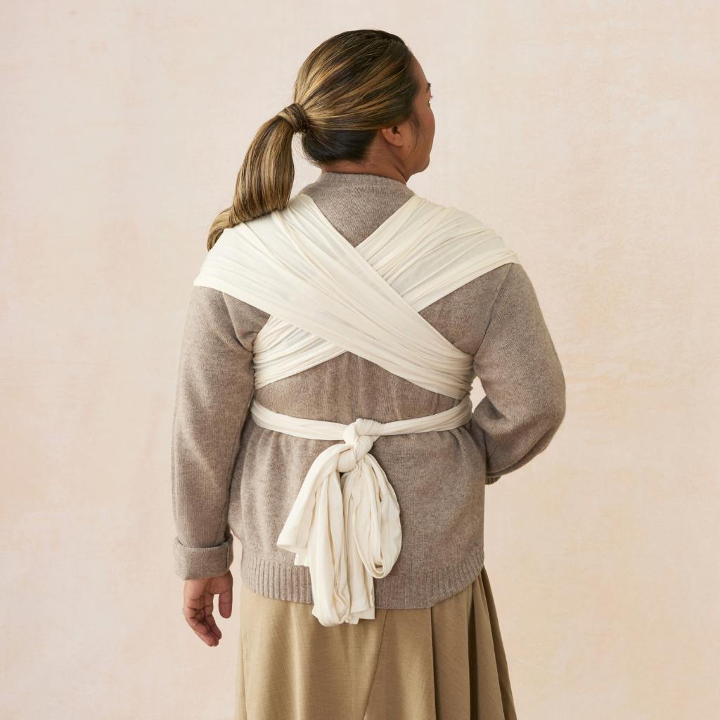 ERGObaby Écharpe porte-bébé Aura Knit Cream