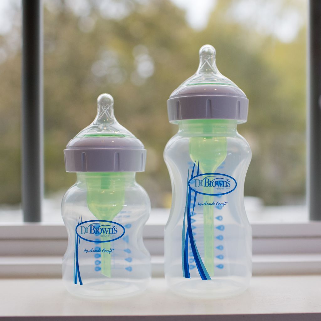 Dr. Brown's Set de démarrage Options+ Anti-Colic Biberon à col large - 12 pièces