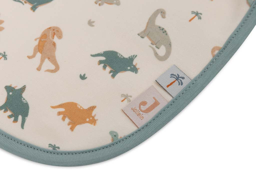 Jollein Slabbetje Roarsome Jersey Waterproof - 5 stuks