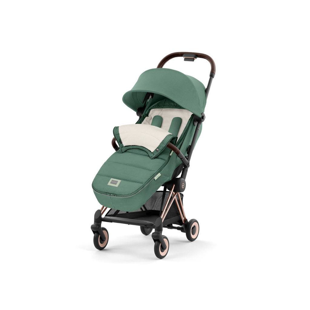 Cybex INFO Voetenzak platinum Leaf Green