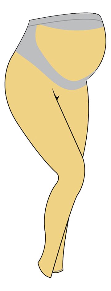 Carriwell Legging de grossesse avec soutien du ventre Black