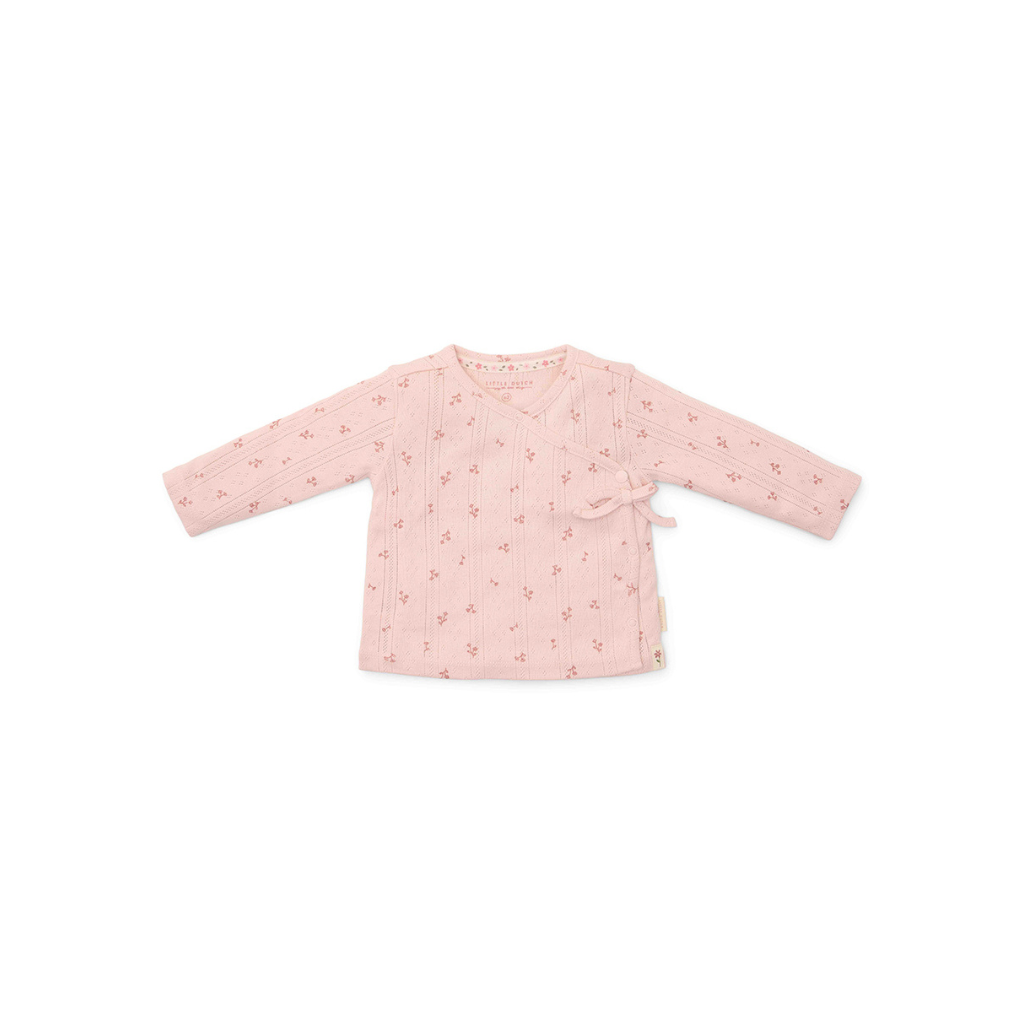 Little Dutch T-shirt met lange mouwen overslag Fairy Garden roze