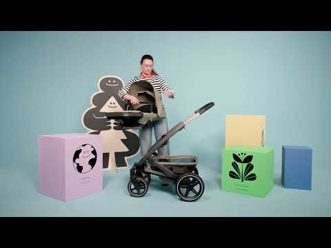 Joolz Poussette 3 en 1 Geo3 Sage Green
