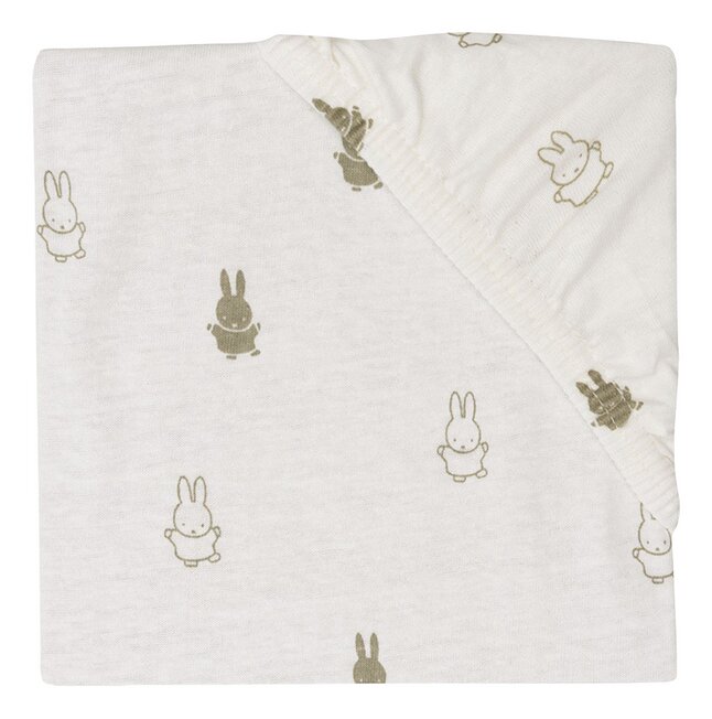Jollein Housse pour matelas à langer Miffy Olive Green