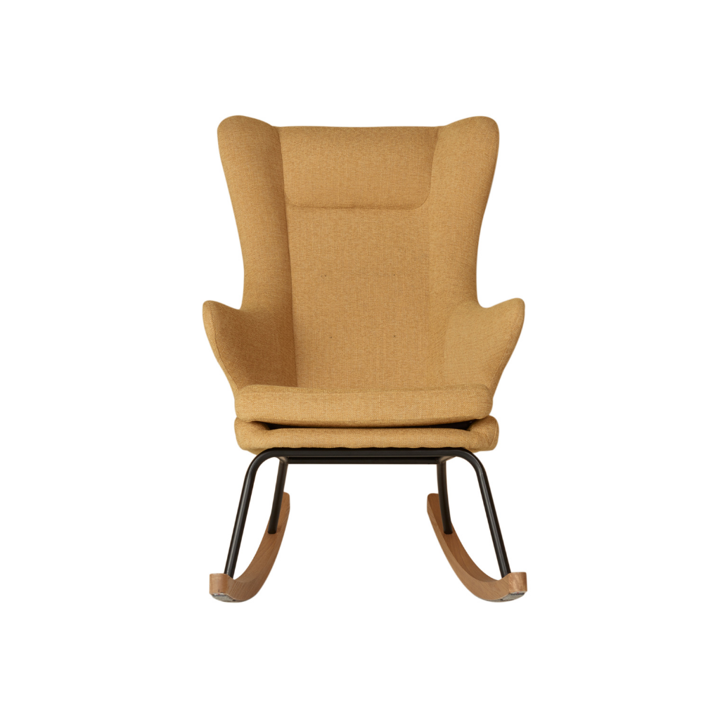 Quax Chaise à bascule Rocking Chair De Luxe Adult Saffran