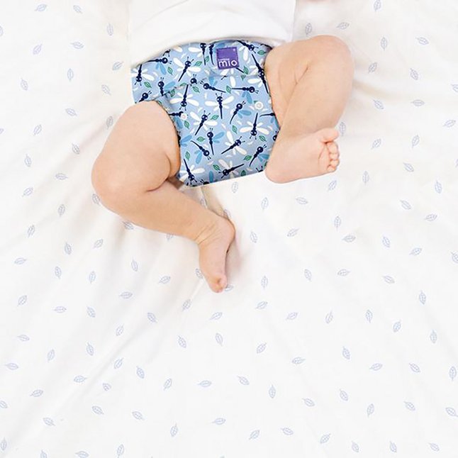 Bambino Mio Wasbare luier MioSolo Dragonfly Daze blauw