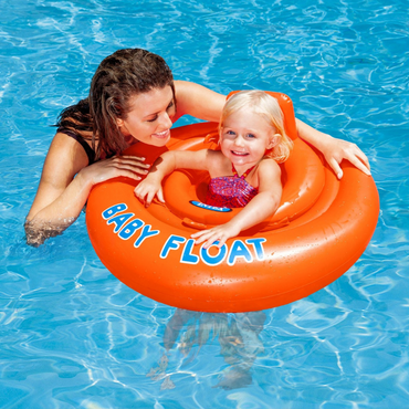 Intex Zwemband Baby Float 76 cm geel/groen 1-2J