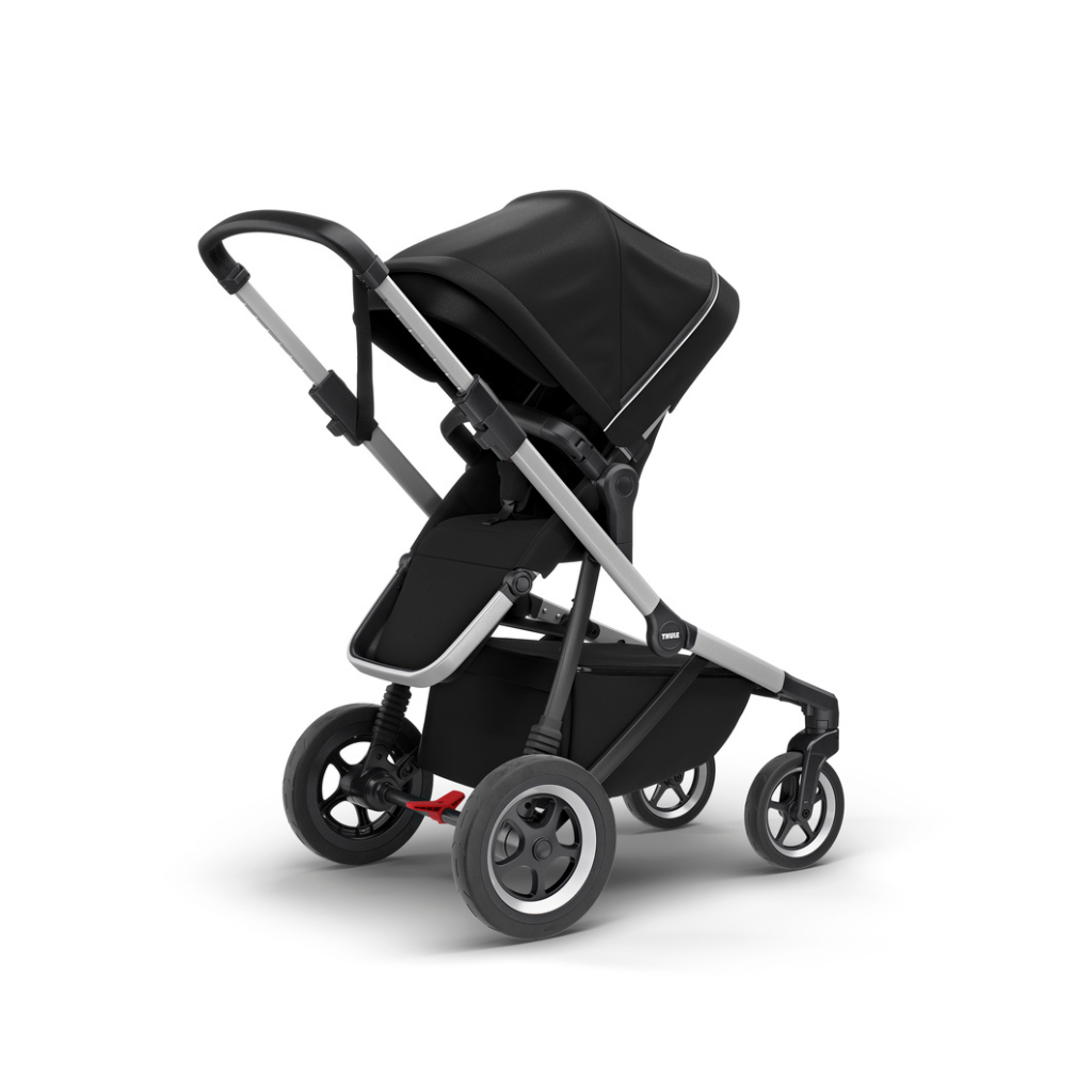 Thule Poussette Sleek + nacelle Midnight Black