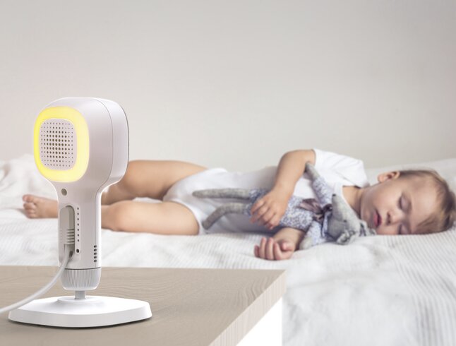 Luvion Extra camera voor Essential Connect Crib wit
