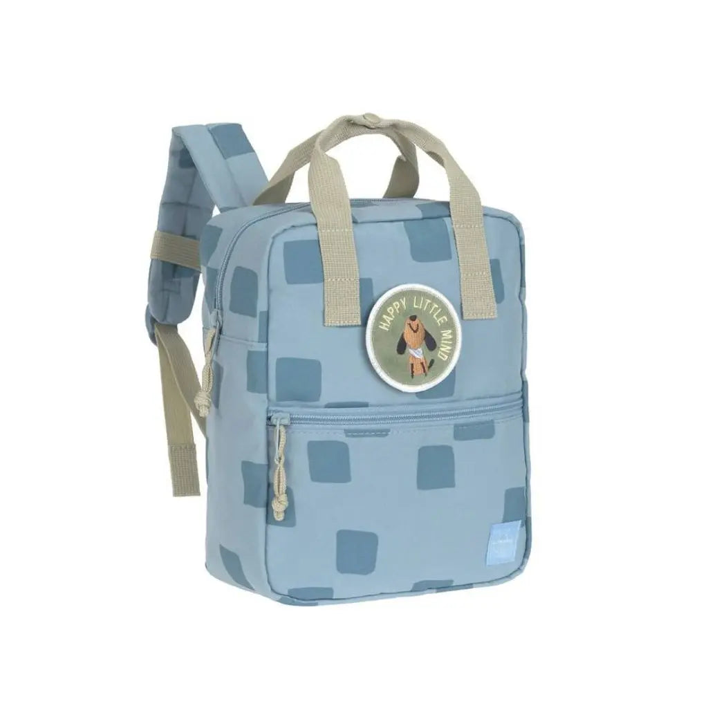 Rugzakje Mini Square Pattern Party Blue