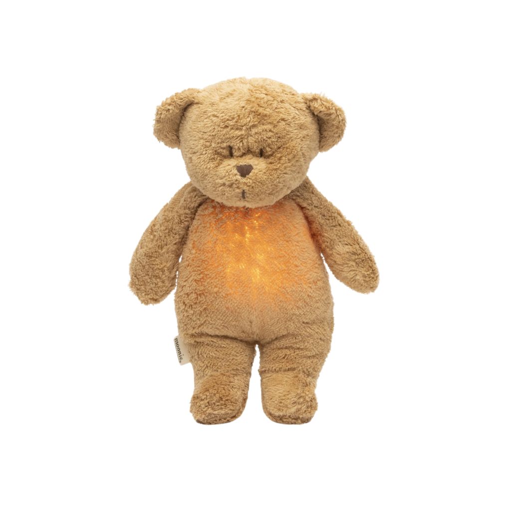 Knuffel met licht en geluid The Humming Bear Cappuccino Natur 2.0