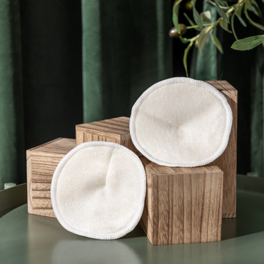 Lansinoh Compresses d’allaitement lavables - 4 pièces