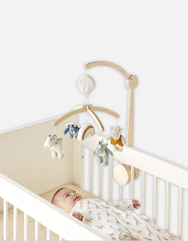 Noukie's Mobile musical Tiga, Stegi & Ops en bois