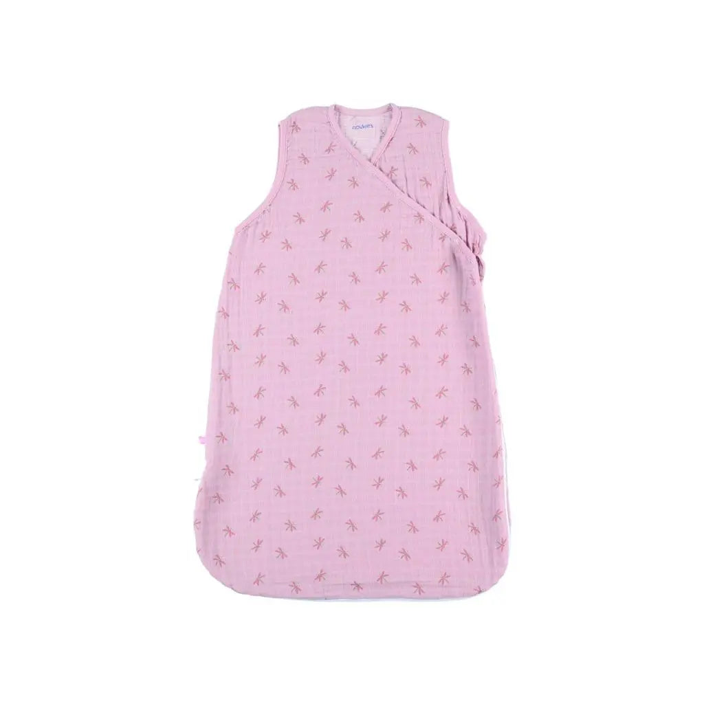 Noukie's Sac de couchage d'été Popsie, Gigi & Louli 70 cm rose poudré