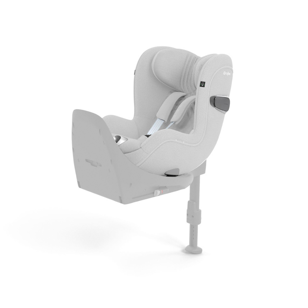 Cybex INFO autostoel GR0+ Sirona T i-Size Tissu Plus - Platinum White