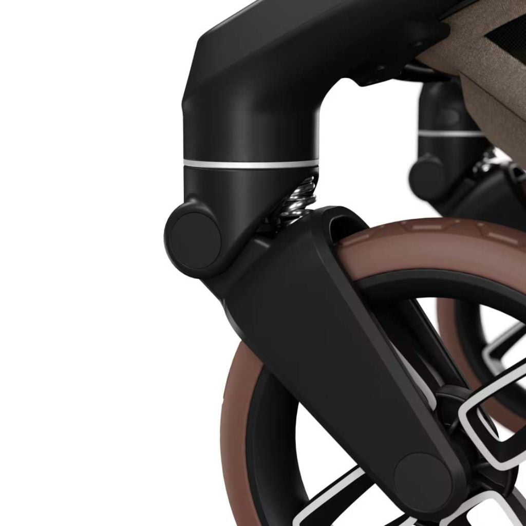 Maxi-Cosi Kinderwagen 4-in-1 Fame Twillic Truffles + draagmand + Autostoel Pebble 360 pro 2 + basis Familyfix 360 Pro