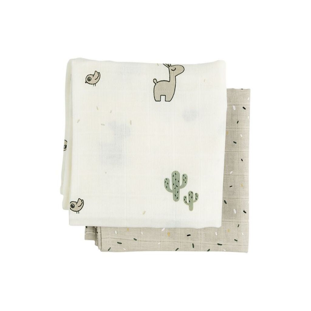 Done by Deer Tetradoek XL Lalee Sand - 2 stuks