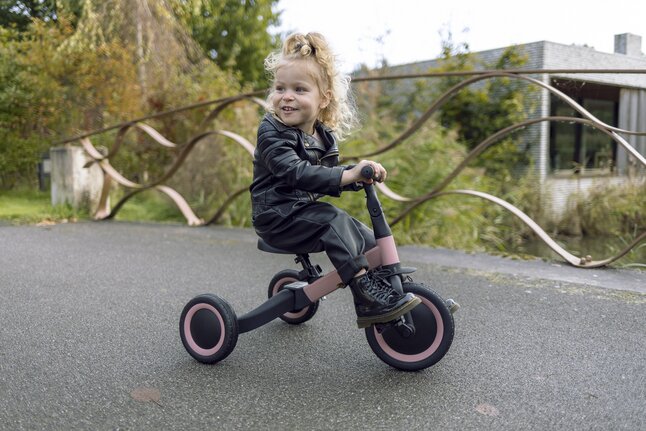Topmark Driewieler 4-in-1 Kaya roze