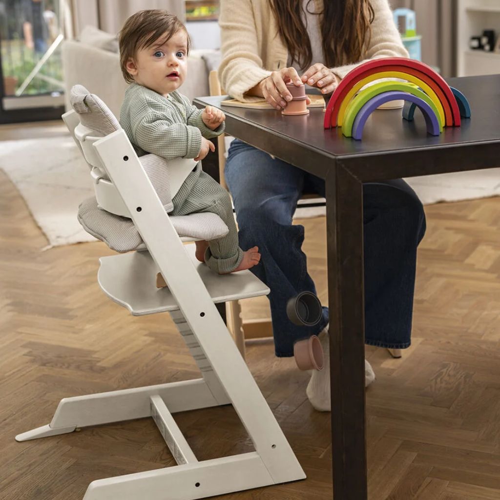 Stokke® Eetstoel Tripp Trapp® + Baby Set² wit